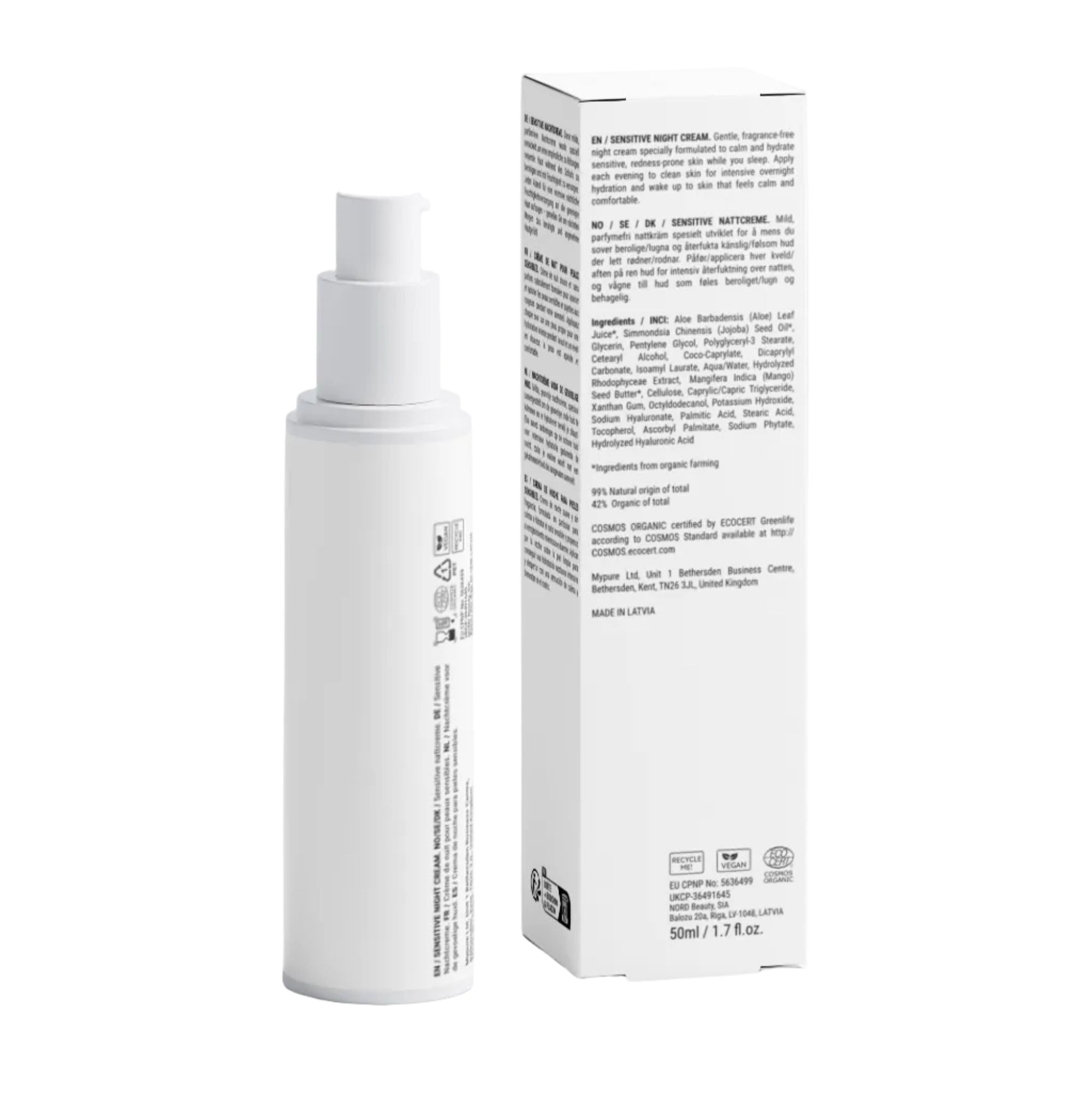 Sensitive Skin Overnight Cream | True Colour Beauty