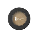 Single Pan Eyeshadow - Golden Moon in a close-up of its sleek container, showcasing its finely milled, blendable powder for customizable, all-day wear.