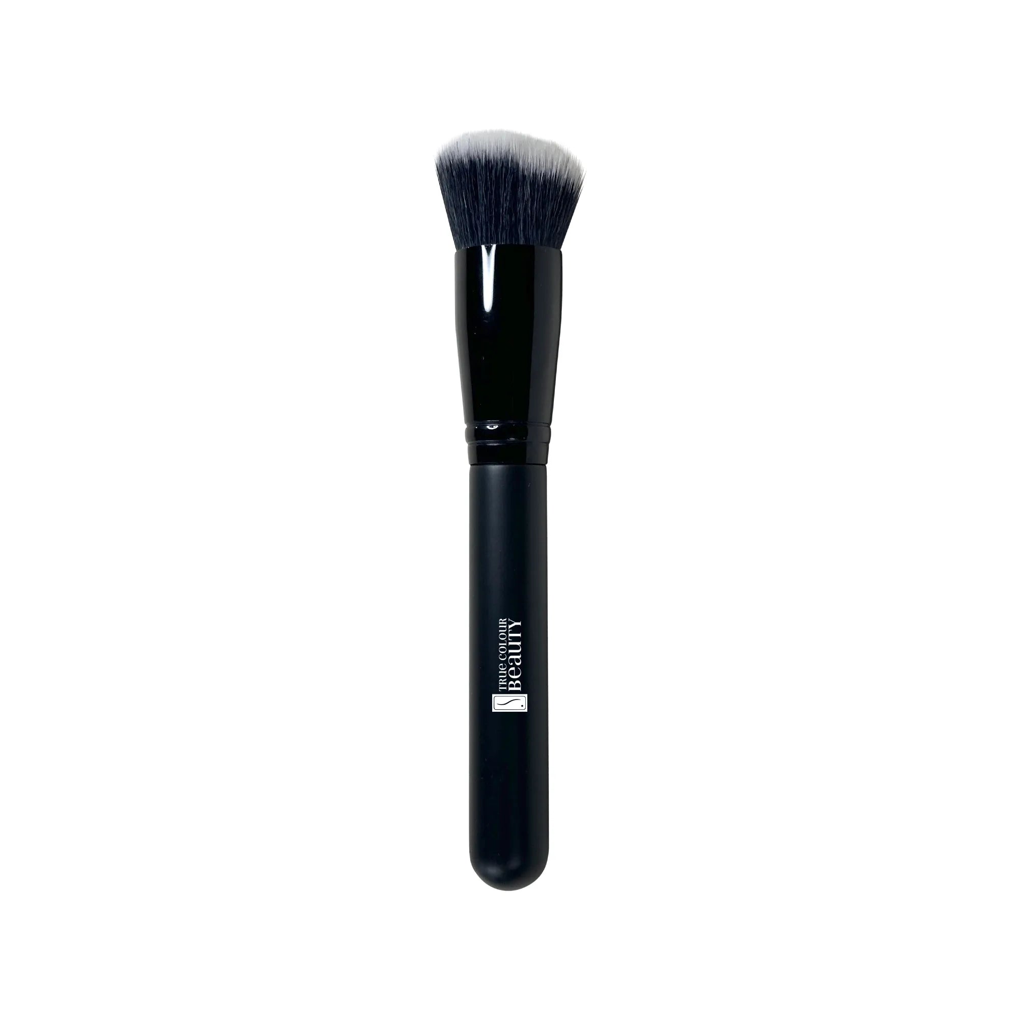 TCB Pro Sculpt &amp; Smooth Foundation Brush features a slightly angled, densely packed design for streak-free and patch-free foundation application