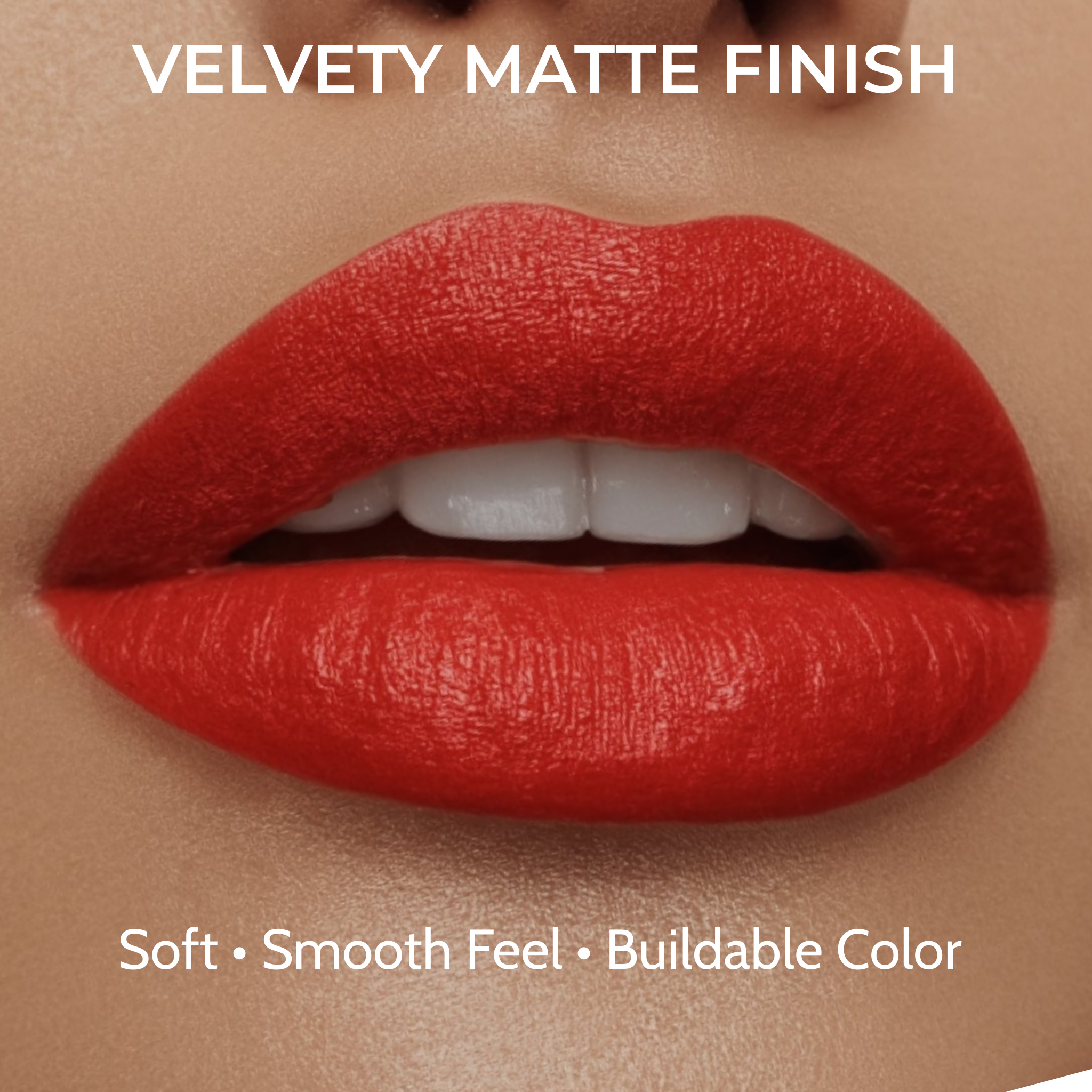 True Crimson Matte Lip Stain | Bold Deep Red - True Colour Beauty