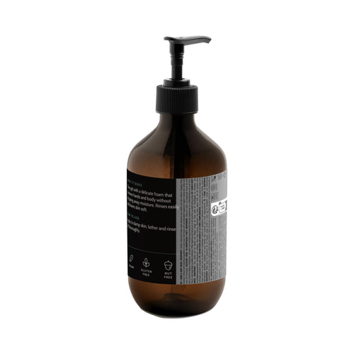 Daily Body Wash Grapefruit pump bottle, back label