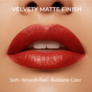 Matte Lip Stain Velvet Red | Long-Wearing - True Colour Beauty