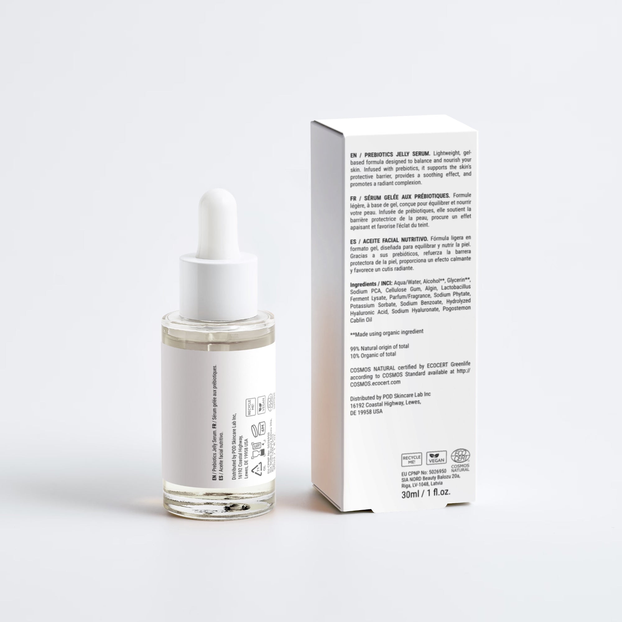 Prebiotics Jelly Serum for Skin Barrier Balance - True Colour Beauty