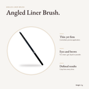 Angled Liner Brush product details and size