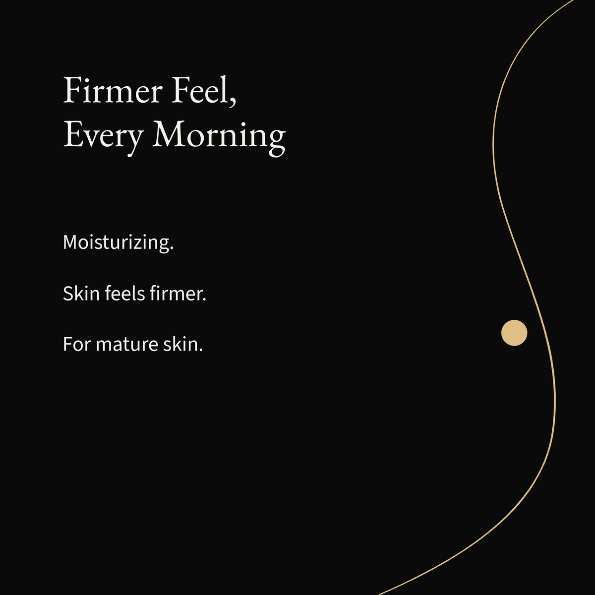 Anti-Age Day Cream: Moisturizing. Skin feels firmer. For mature skin.