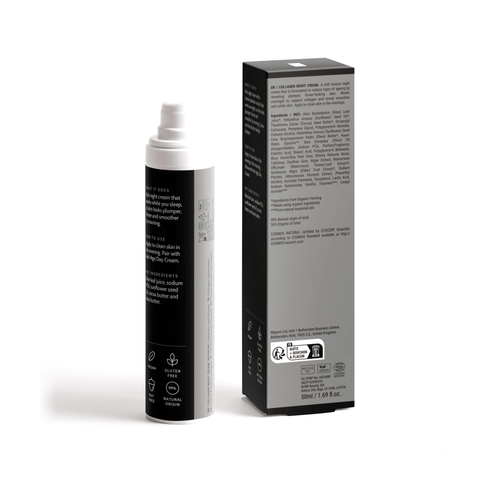 Anti-Age Night Cream, pack and label