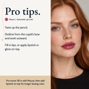 Pro tips for using Automatic Lip Liner, Mauve