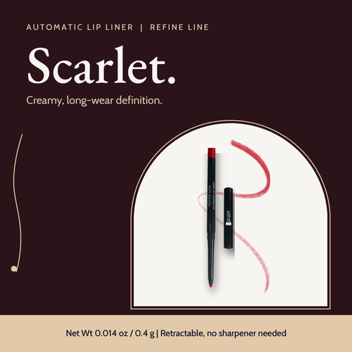 Automatic Lip Liner, Scarlet by True Colour Beauty