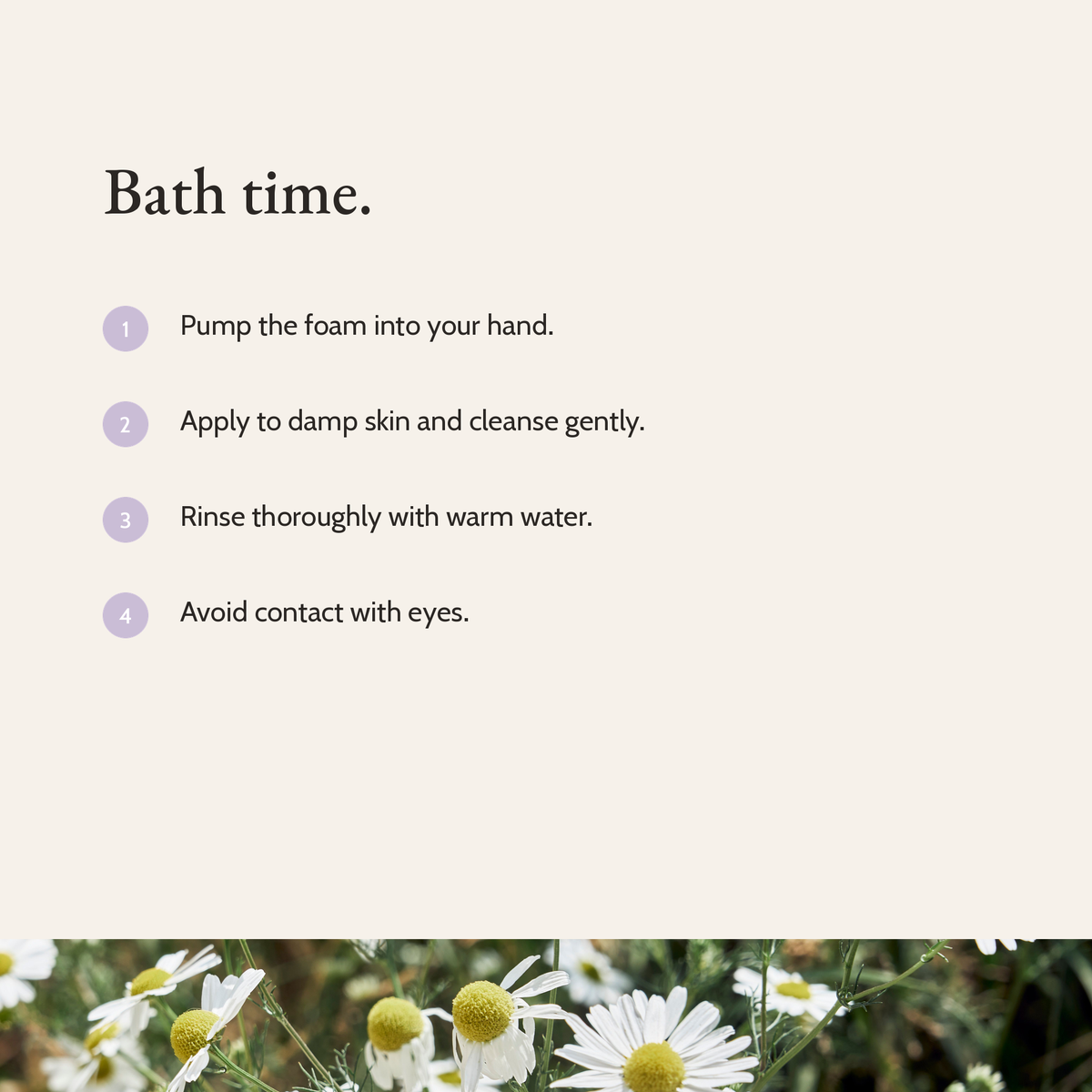 How to use Soft Start Baby Foaming Wash