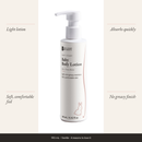 Soft Start Baby Body Lotion bottle with four benefits