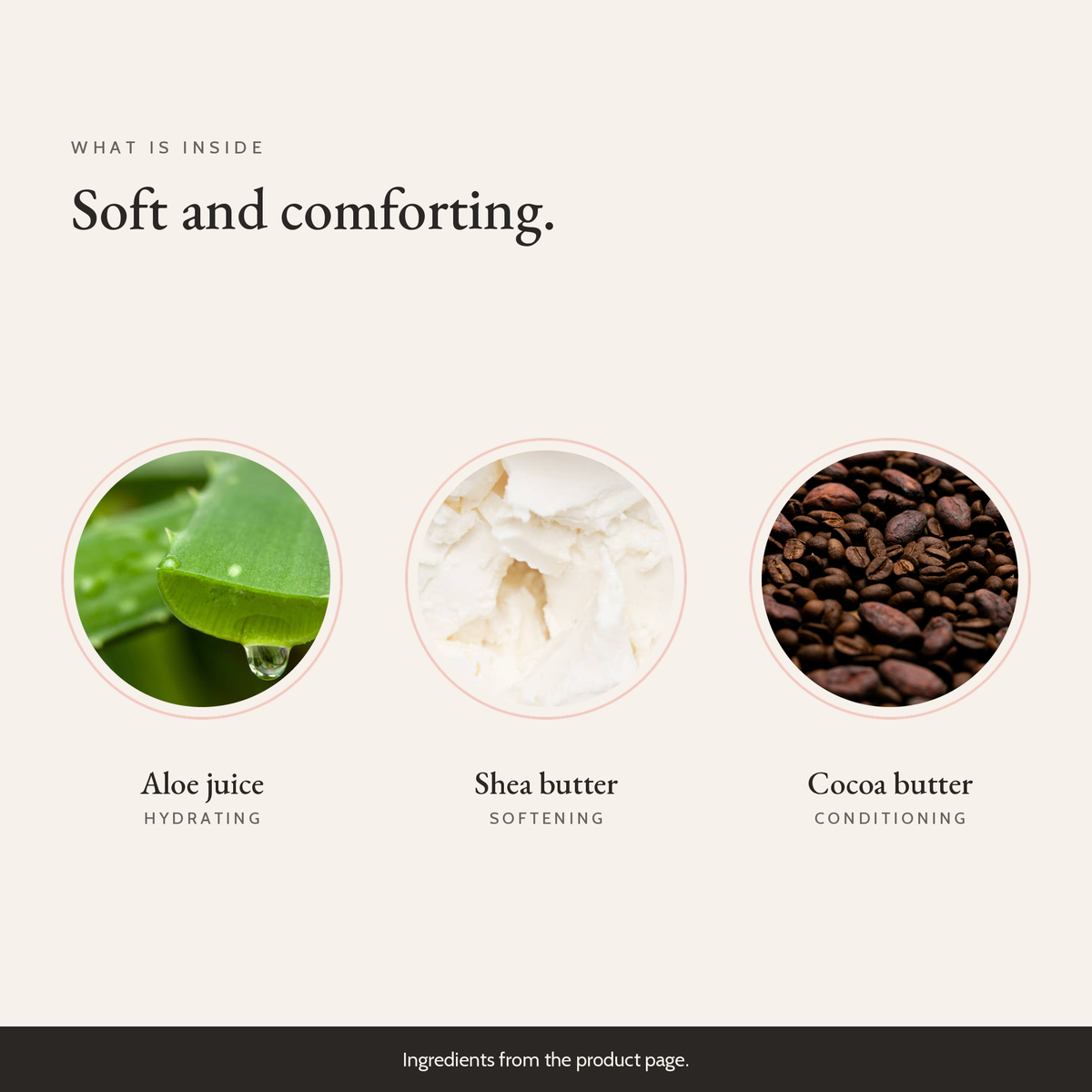 Key ingredients in Soft Start Baby Body Lotion