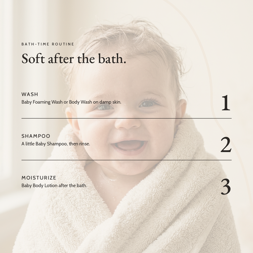 Routine with Soft Start Baby Body Lotion