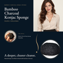 Bamboo Charcoal Konjac Sponge, image 4
