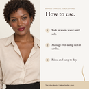 How to use Bamboo Charcoal Konjac Sponge