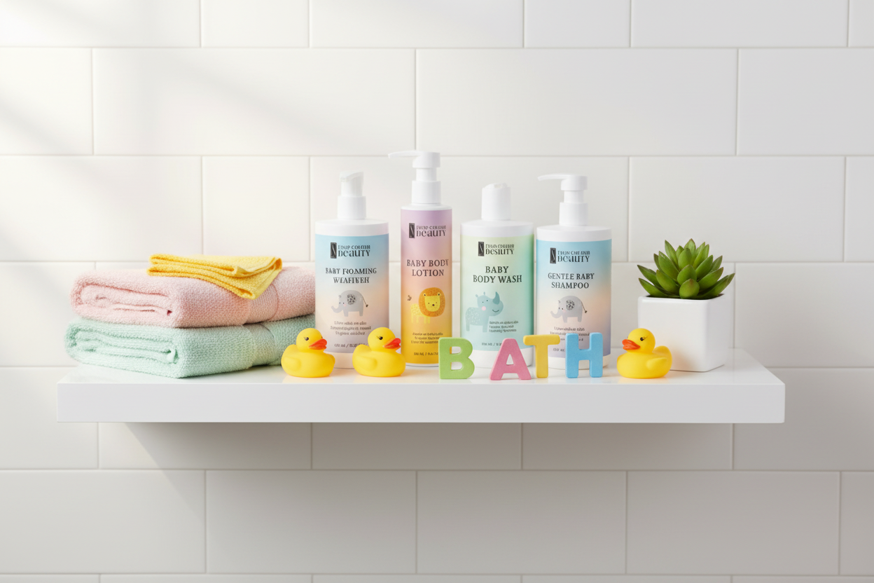 Banner with your actual products