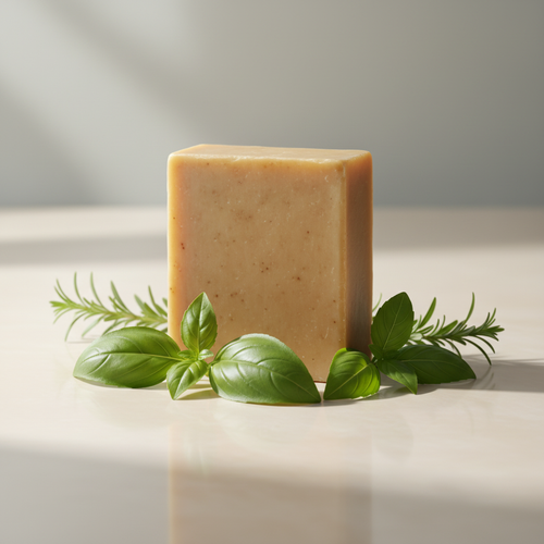 Basil Blast Soap - Standing Upright
