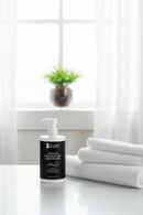 Bathroom counter with clearer plant