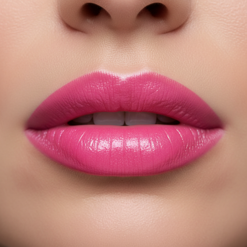 Bubble Gum Lip Closeup