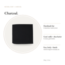 Charcoal Natural Soap bar with key benefits