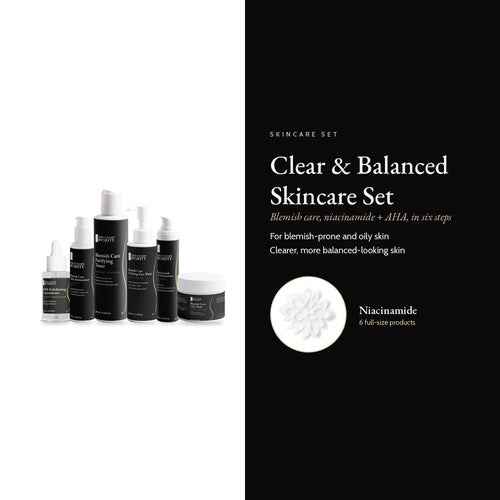Clear & Balanced Skincare Set, hero image