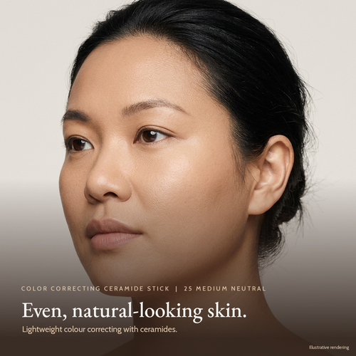 Color Correcting Ceramide Stick 25 Medium Neutral, even, natural-looking skin