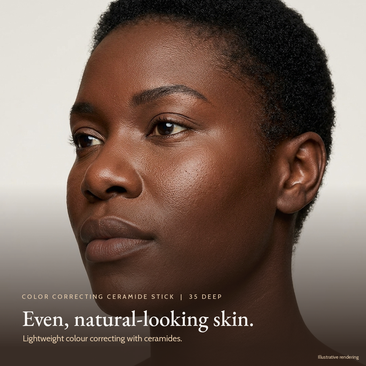 Color Correcting Ceramide Stick 35 Deep, even, natural-looking skin