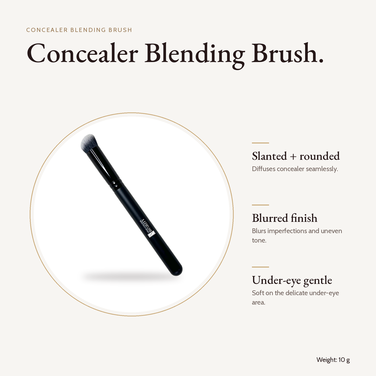 Concealer Blending Brush product details and size