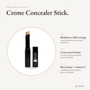 Creme Concealer Stick, 6 g, with key benefits