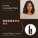 Creme Concealer Stick 9 shade swatches and stick