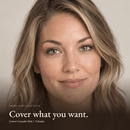 Close-up of a model wearing Creme Concealer Stick