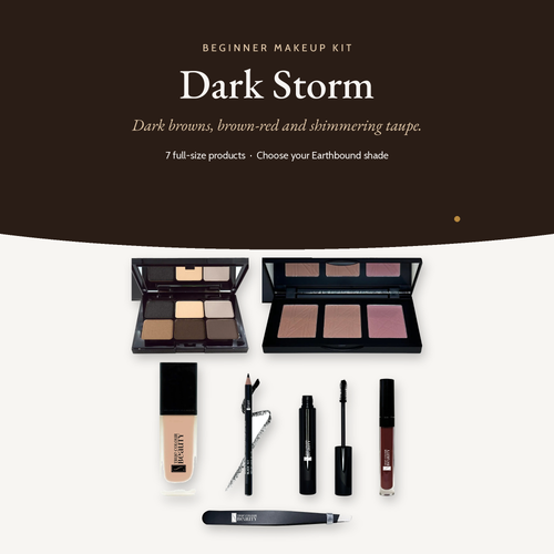 Beginner Makeup Kit Dark Storm, kit overview