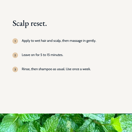 How to use Deep Cleanse Scalp Scrub – Rosemary & Mint