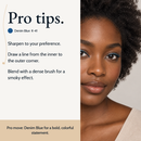 Pro tips for using Khol Eyeliner - Denim Blue