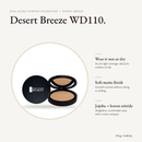 Dual Blend Powder Foundation Desert Breeze WD110 compact, 11.5 g, with key benefits