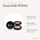 Dual Blend Powder Foundation Ocean Drift WD103 compact, 11.5 g, with key benefits