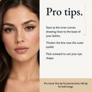 Dual Tip Pro Eye Definer Pen - Black