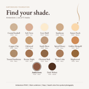 Earthbound Liquid Foundation shade finder with Amberstone selected