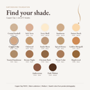 Earthbound Liquid Foundation shade finder with Copper Clay selected