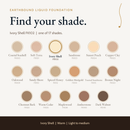 Earthbound Liquid Foundation | Ivory Shell | FK102