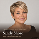 Model wearing Earthbound Liquid Foundation in Sandy Shore FK110 for an even, natural-looking complexion.
