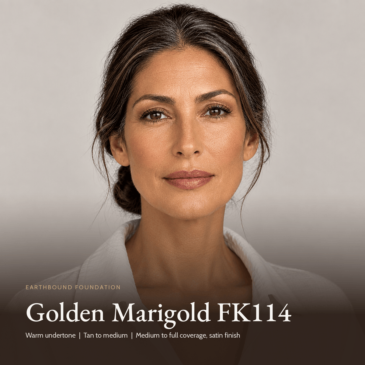 Earthbound Liquid Foundation | Golden Marigold | FK114