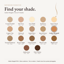Earthbound Liquid Foundation shade finder with Golden Marigold selected