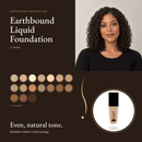 Earthbound Liquid Foundation shade chart