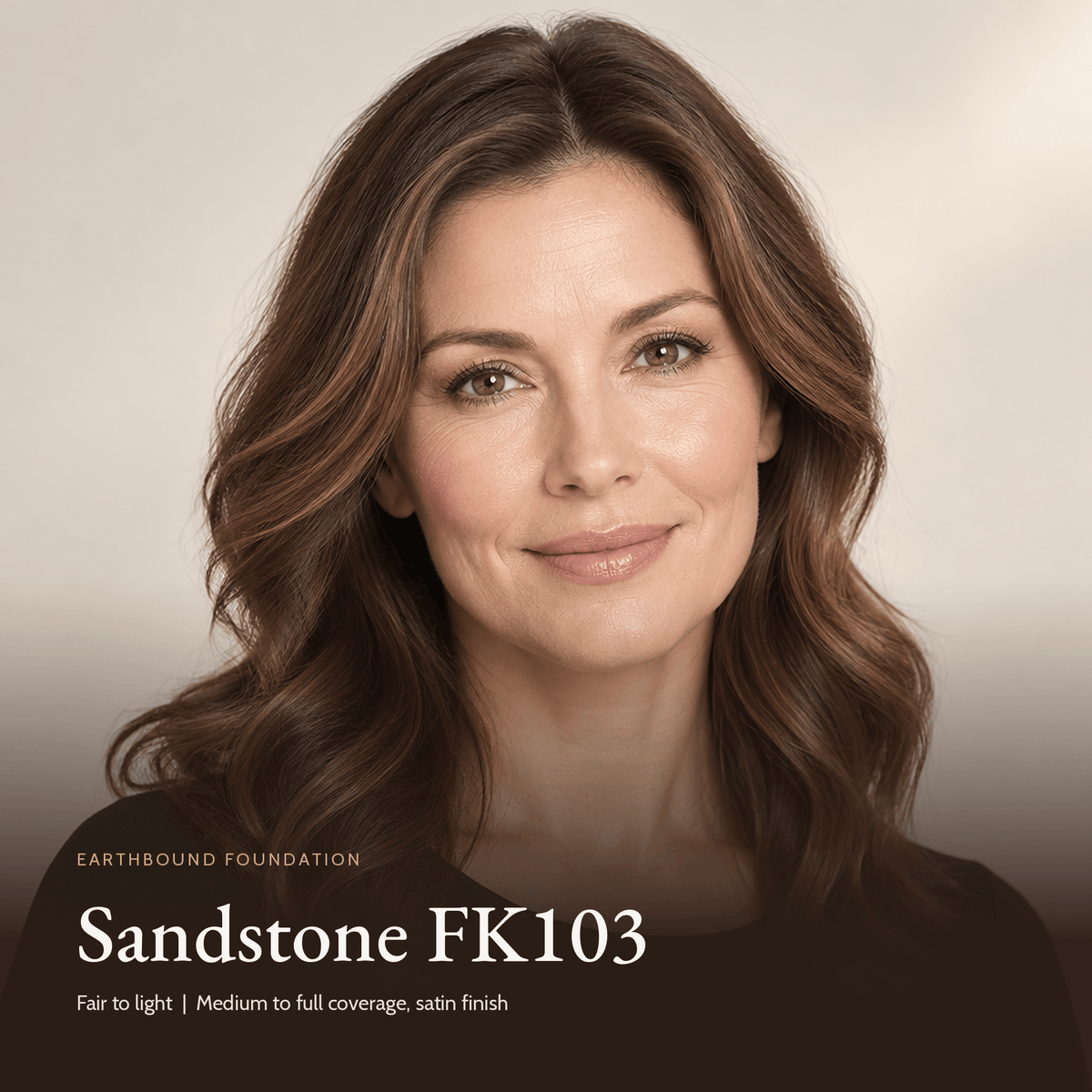 Earthbound Liquid Foundation | Sandstone | FK103