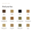 True Colour Beauty natural soap collection with Eucalyptus Peppermint selected
