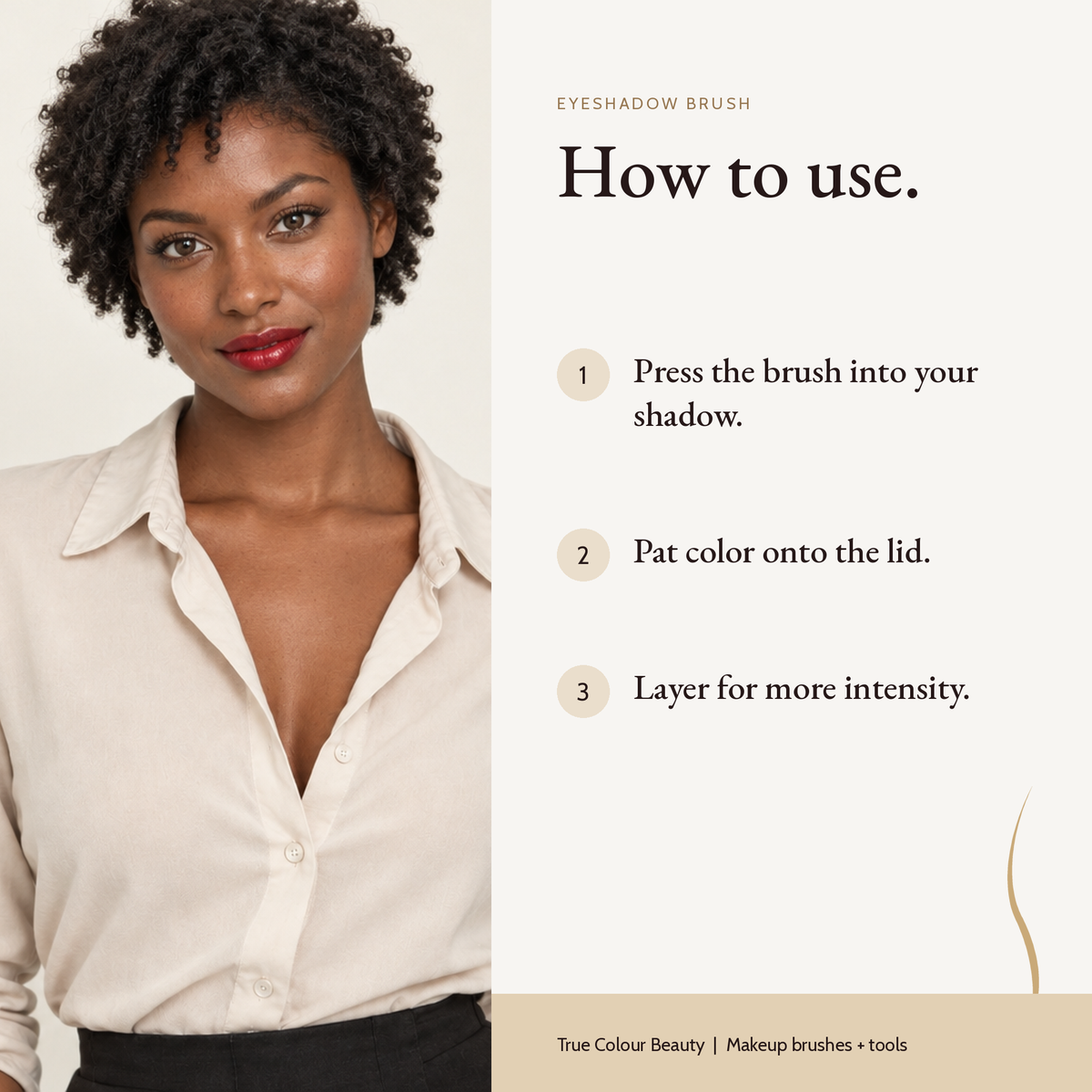 How to use Eyeshadow Brush