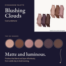 Eyeshadow Palette - Blushing Clouds (Mirrored Compact)