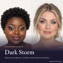 Eyeshadow Palette - Dark Storm (Mirrored Compact)