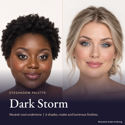 Eyeshadow Palette - Dark Storm (Mirrored Compact)
