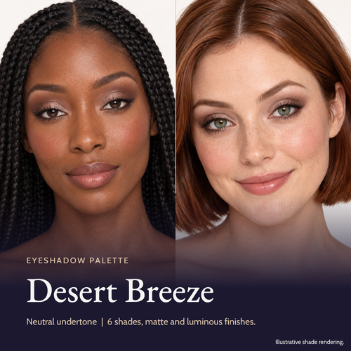 Eyeshadow Palette - Desert Breeze (Mirrored Compact)
